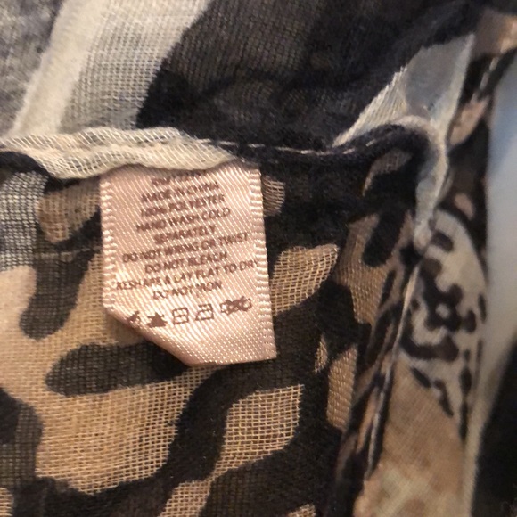 Animal Print Infinity Scarf - Picture 3 of 3